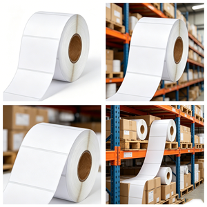 Customised freezer <b>labels</b>, 50mm x 35mm, synthetic paper self-adhesive <b>waterproof</b> <b>labels</b>, synthetic self-adhesive <b>labels</b> - Product Image 5