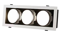 Éclairage extérieur réglable 5W 7W, lampe murale encastrée ronde, plafonnier LED COB encastré