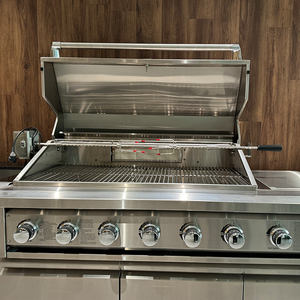 Estación de <span class=keywords><strong>Barbacoa</strong></span> Modular de Acero Inoxidable con Cajones, Parrilla a Gas, Cocina Exterior, Mueble para BBQ - Product Image 3