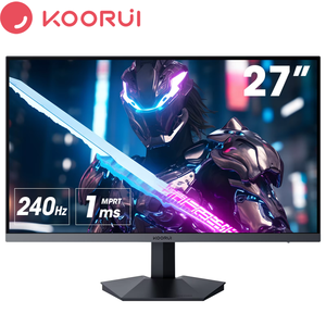 จอเกมมิ่ง KOORUI GN02 ขนาด 27 นิ้ว สำหรับเดสก์ท็อป 240Hz FHD เวลาตอบสนอง 1ms พร้อมพอร์ต DP หน้าจอ LCD - Product Image 1