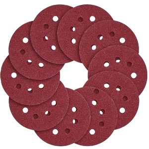 Disco de areia de 125mm 5 polegadas, 8 furos, ferramentas abrasivas, gancho-loop, preço de fábrica, papel de areia - Product Image 6