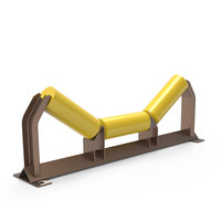 Ensemble de rouleaux de convoyeur minier en acier au carbone pour concasseur, vente en gros, fabricant
