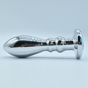 Jouets sexuels en métal pour hommes, forme de pénis artificiel, expansion anale pour femmes matures, massage du point G, pénétration - Product Image 3