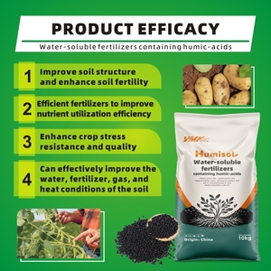 Fulvik Asit Gübresi k Humat Tam Çözünür Humik Asit Fiyatı Potasyum Fulvat Biyolojik Gübreler Nano Gübreler - Product Image 3