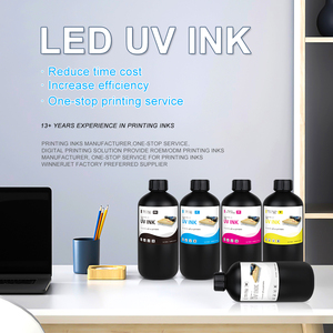 1000ml 6 màu sắc số lượng lớn Refill LED UV chữa mực cho tx800 i3200 i1600 <span class=keywords><strong>xp600</strong></span> L1800 UV in ấn máy in phun UV mềm mực - Product Image 2