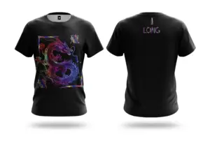 OEM Night glow camiseta impresión personalizada logotipo gráfico de lujo luminoso iluminar camisetas de cualquier tamaño camisetas de los hombres