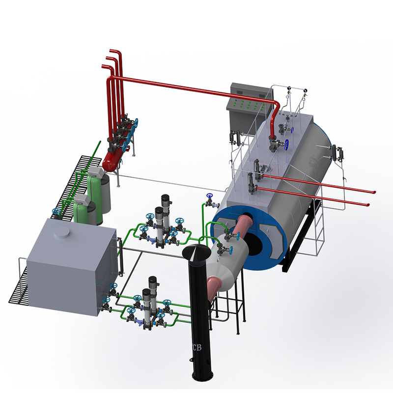 Biogas Fired Steam Boiler 5 Ton