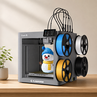 Stampante 3D Flashforge Creator 5 ad alta velocità multicolore con 4 ugelli CoreXY FDM, disponibile in magazzino (spina UK/EU)