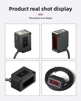 Capteur photoélectrique laser à suppression de fond à longue portée G4010, détection noir et blanc à distance égale, distance de détection 4 mètres