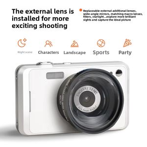 Cámara Digital de Alta Resolución con Pantalla IPS HD de 2.88 Pulgadas, Enfoque Automático, Zoom 16x, Sensor CMOS de 56.0 Megapíxeles - Product Image 2