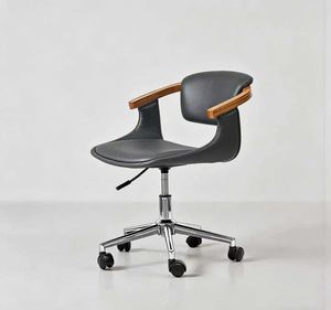 Chaise d'ordinateur de luxe légère, chaise de bureau, chaise de bureau pivotante confortable, chaise de conférence minimaliste - Product Image 3
