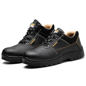 Nero PU superiore antiscivolo in gomma Sole prevenire foratura punta in ferro Anti-fracassatura a buon mercato <span class=keywords><strong>scarpe</strong></span> di sicurezza <span class=keywords><strong>da</strong></span> <span class=keywords><strong>lavoro</strong></span> per gli uomini industriali - Product Image 3