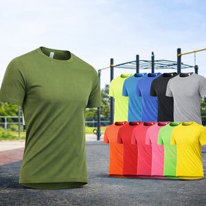 T-shirt de compression OEM pour hommes, hauts de sport, t-shirts de gym extensibles, t-shirts athlétiques respirants, t-shirts de course personnalisés - Product Image 2