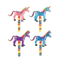 En gros Enfants Dessin Animé Figure Pe Bâton Jouet Bruiteur Tundersticks Gonflable Cheval Bâton