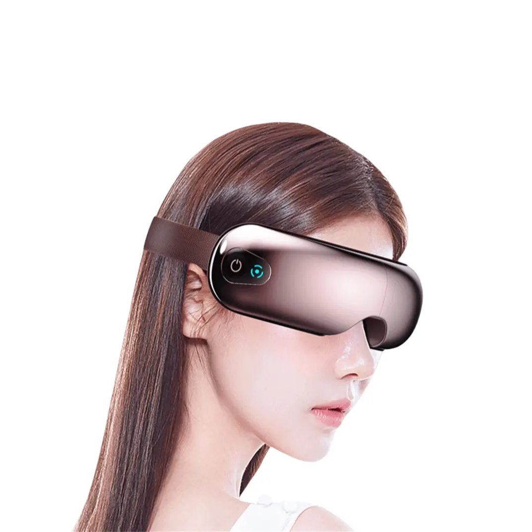 2024 Innovationsprodukte elektrische Augenmassagegerät mit Wärme 8-Zonen intelligenter Airbag Vibration Bluetooth Augenmassage