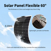 Panneau solaire KUCHER OEM SP80W, efficacité 23%, 78x50cm, 182mm, pliable, 12V/24V, pour camping, camping-cars, bateaux et fourgonnettes