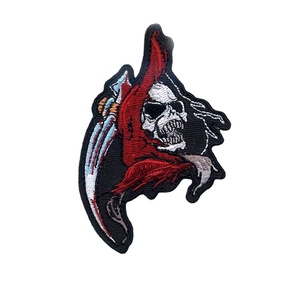 Punk Rocker Rider xe máy <span class=keywords><strong>Biker</strong></span> các bản vá lỗi may trên thêu các bản vá lỗi bordado parches Para ropa quần áo tag thêu vá - Product Image 6