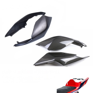 Panel Lateral Trasero de Fibra de Carbono Seca 3K para Motocicleta, Piezas de Modificación Compatibles con Honda CBR1000RR-R 2021 en Adelante, Superficie Mate y Brillante - Product Image 1