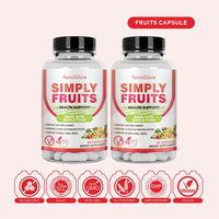 YanniGlow OEM ODM Compléments Vitaminiques pour Adultes, Capsules de Fruits Entiers, Superaliments, Fruits et Légumes avec Vitamines