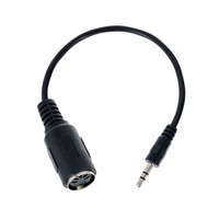 3,5mm Stereo Mini-Klinkenstecker auf MIDI Din 5-Pin Kabel, TRS Stereo Audio Adapterkabel für Keyboard Synthesizer MIDI-Controller