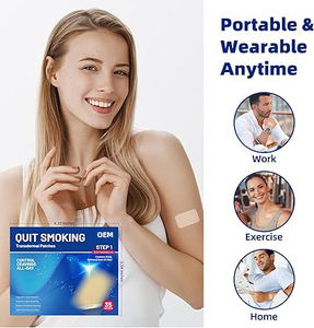 OEMサプライヤーの21mgステップ1禁煙パッチコントロールの欲求透明禁煙パッチ健康供給 - Product Image 3
