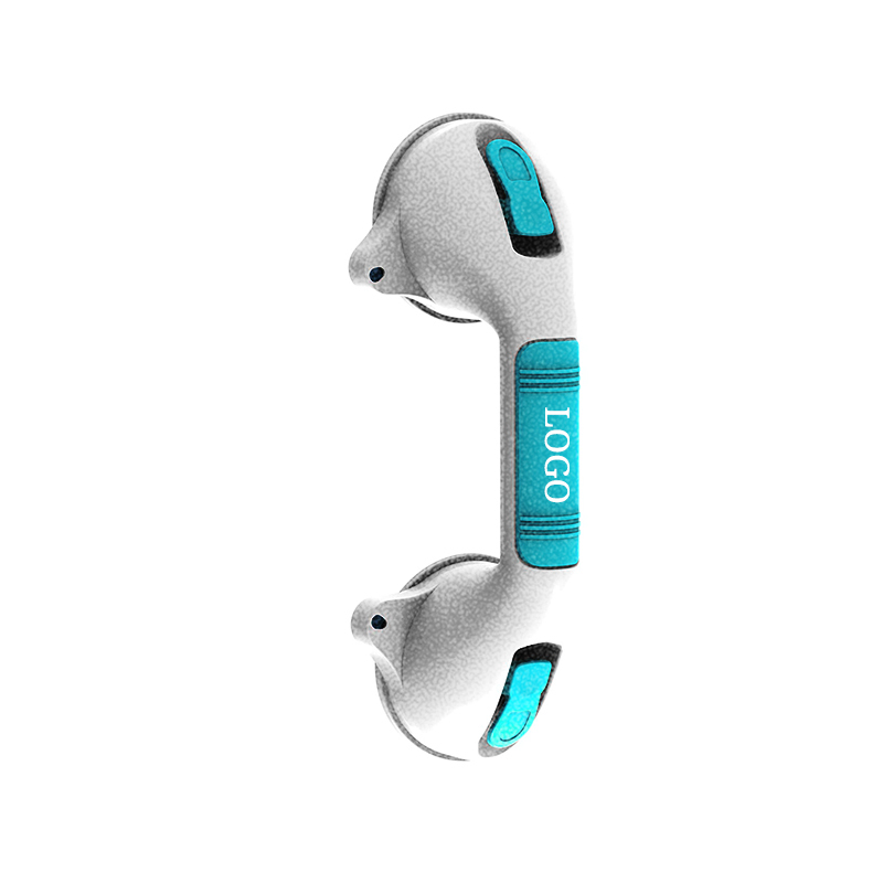 Factory Custom Logo EVA Soft material Grab Bar Suction Shower Balance Hand Rail Support Assist Bath Handle Waterproof