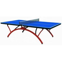 Table de ping-pong de sport oem, pliant MDF, avec roues mobiles, vente en gros, machine de ping-pong, 18mm 25mm, livraison gratuite