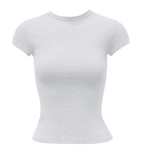 Camisetas Oversize Cuadradas de Algodón Grueso para Sublimación, Estampado Gráfico Streetwear para Niños y Niñas, 260 GSM, Moda Infantil y Femenina - Product Image 4