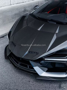 ฝากระโปรงคาร์บอนไฟเบอร์สำหรับ Lamborghini Revuelto 1016 ฝาครอบเครื่องยนต์ด้านหน้าคาร์บอนไฟเบอร์แบบแห้ง Revuelto ฝากระโปรงคาร์บอนไฟเบอร์คุณภาพสูง - Product Image 3