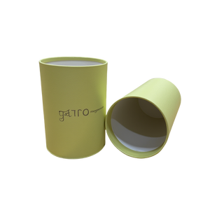 Embalaje de tubo de papel cilíndrico de lujo de cartón Kraft redondo reciclado respetuoso con el medio ambiente biodegradable vacío impreso personalizado al por mayor - Product Image 4