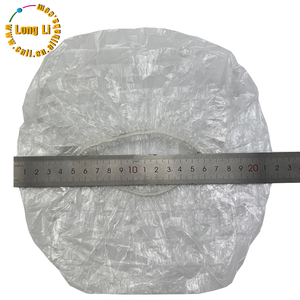 Gran oferta, gorro <span class=keywords><strong>de</strong></span> ducha <span class=keywords><strong>de</strong></span> plástico transparente desechable largo, gorros <span class=keywords><strong>de</strong></span> <span class=keywords><strong>baño</strong></span> personalizados impermeables para adultos y mujeres, soporte <span class=keywords><strong>de</strong></span> Hotel - Product Image 5