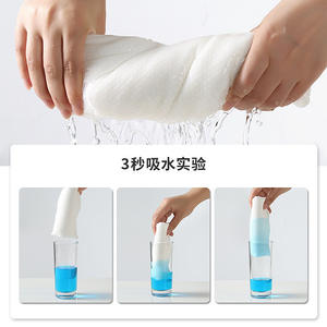 UUKKG ผ้าเช็ดตัวแบบใช้แล้วทิ้ง 70x140 ซม. ขนาดพกพา ซึมซับน้ำได้ดี แพ็คเดี่ยว - Product Image 2