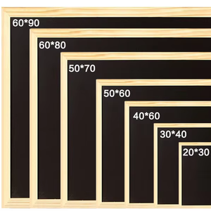 20x30 marco <span class=keywords><strong>de</strong></span> madera niños colgando pizarra tablero <span class=keywords><strong>de</strong></span> escritura café menú tablón <span class=keywords><strong>de</strong></span> anuncios <span class=keywords><strong>de</strong></span> <span class=keywords><strong>un</strong></span> solo lado Marco <span class=keywords><strong>de</strong></span> pizarra no magnético - Product Image 2