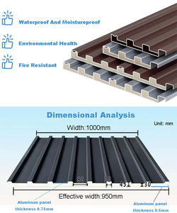<span class=keywords><strong>Polyuréthane</strong></span> Philippines Standard Panneau sandwich Panneaux de toit sandwich en aluminium Feuille d'aluminium <span class=keywords><strong>Isolation</strong></span> du toit <span class=keywords><strong>Plaque</strong></span> d'aluminium - Product Image 3