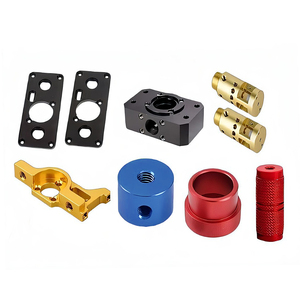 Pièces métalliques de précision personnalisées pièces de fabrication prototypes métal anodisé acier laiton titane aluminium cnc service d'usinage - Product Image 3