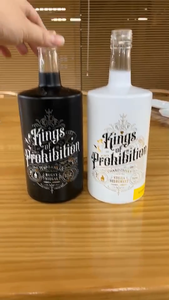 Venta caliente al por mayor de encargo barato 750ml personalizable de alta capacidad de licor/licores/XO/brandy botella de alcohol de vidrio con tapa - Product Image 2