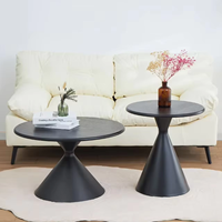 Style crème nordique créatif moderne Simple Table d'appoint mobile haut de gamme Table basse Durable pour salon domestique pour petit