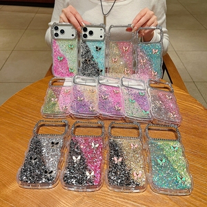 Fundas de epoxi <span class=keywords><strong>Singstar</strong></span> para celular, para iPhone 16 Pro Max, diseño para mujer, funda para teléfono móvil con decoración - Product Image 6