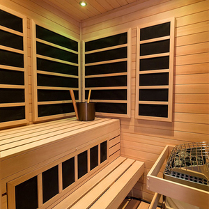 Năng Lượng Hiệu Quả Tự Làm Thân Thiện Pha Lê Hồng Ngoại Xa Sợi Carbon Phòng Tắm Hơi Tấm Sưởi Ấm 300W Điện - Product Image 6