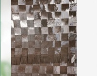 Tissu en fibre de carbone léger à armure écartée, haute résistance, tissage uni, pour pales d'éoliennes et structures d'énergie renouvelable