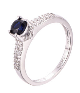 Hadiah perhiasan mewah halus kustom hadiah emas mawar 18k berlapis perak murni 925 A Zircon janji pertunangan wanita pernikahan - Product Image 5