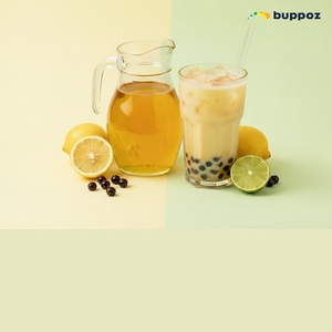 น้ำเชื่อมเลมอน 5 กก. ขวด ฮาลาล HACCP สำหรับร้านชานมไข่มุก ชานม  รับผลิตแบรนด์ส่วนตัว - Product Image 6