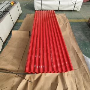 बहुमुखी धातु स्टील 28 गेज 20 फीट प्रकार रंगीन नालीदार गैल्वेनाइज्ड छत शीट - Product Image 6