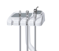 Fauteuil dentaire fiable pour clinique dentaire avec lampe d'opération LED haute précision et égouttoir automatique