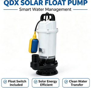 <span class=keywords><strong>Pompe</strong></span> à eau solaire submersible flottante sans balais QDX DC avec interrupteur à flotteur <span class=keywords><strong>automatique</strong></span> pour système d'alimentation en eau solaire hors réseau - Product Image 3