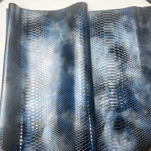Very Shiny Surface <strong>Python</strong> Embossed PU Synthetic Leather - Product Image 3