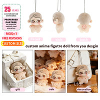 5cm Maßgefertigte Plüschpuppen Super Kawaii Anime-Figur Kopo Idol Star Seestern Weiche Stoffpuppe Schlüsselanhänger Charms