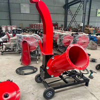 Nouvelle machine à hacher et à déchiqueter le foin Cyclone Cylinder avec moteur électrique multifonctionnel pour l'herbe, la paille et l'alimentation animale
