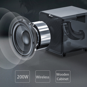 Amplificador de cine en casa de 7,2 canales, amplificador de altavoz con subwoofer activo y pasivo con <span class=keywords><strong>altavoces</strong></span> envolventes de 6 piezas - Product Image 4