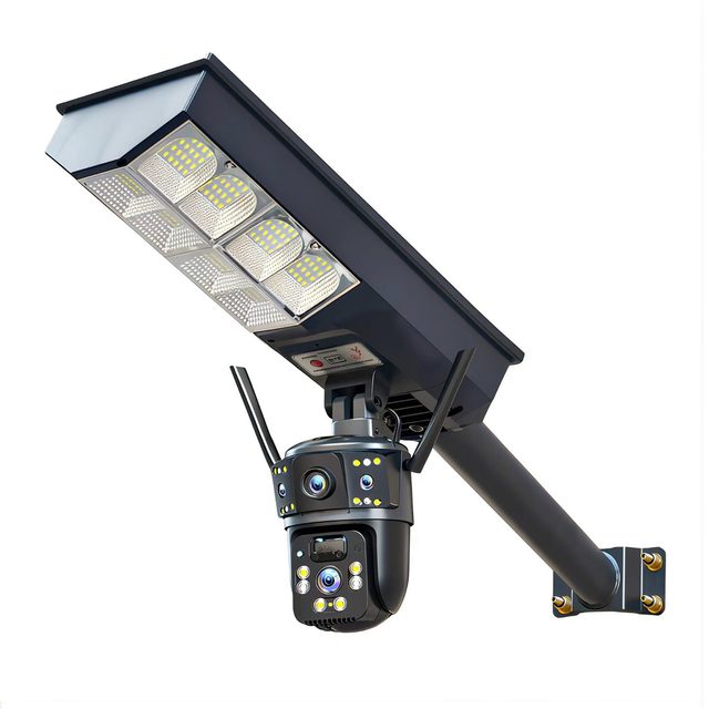 Outdoor IP66 Waterproof V380 Pro Solar-Powered 4K Security Camera System 4G/WiFi CCTV System CMOS Imaging Sensor Memory Card